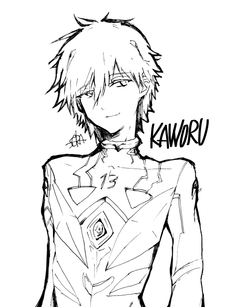 カヲル 1 - ibisPaint