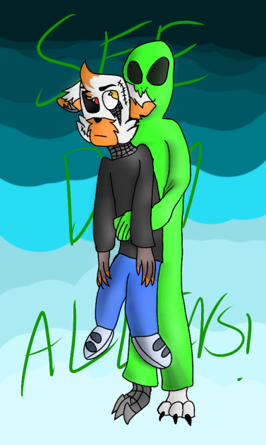 SEE DEM ALIENS - ibisPaint