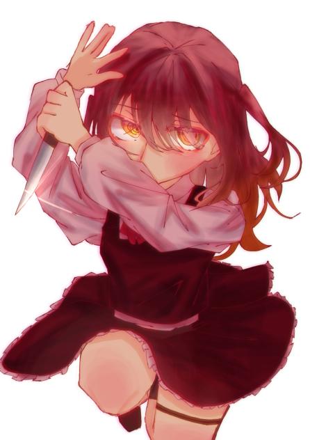 #オッドアイとお目めぐるぐるとナイフは世界を救うリレー