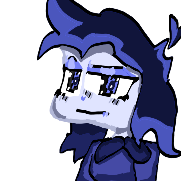 Blue girl