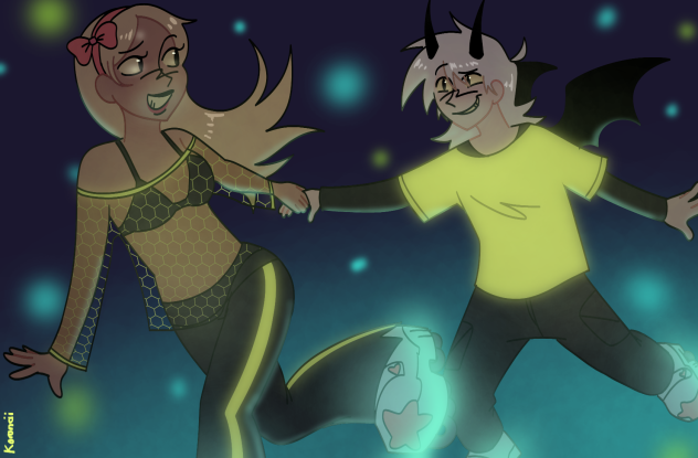 dancing in the dark