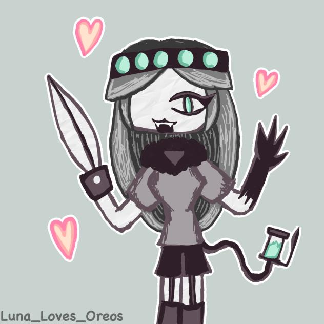 Wynter as a fpe oc
