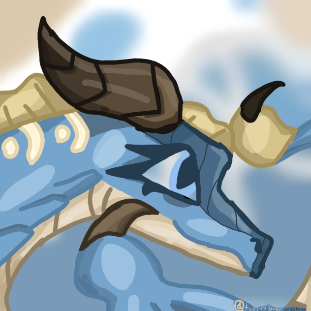 i drew my wof oc seastinger