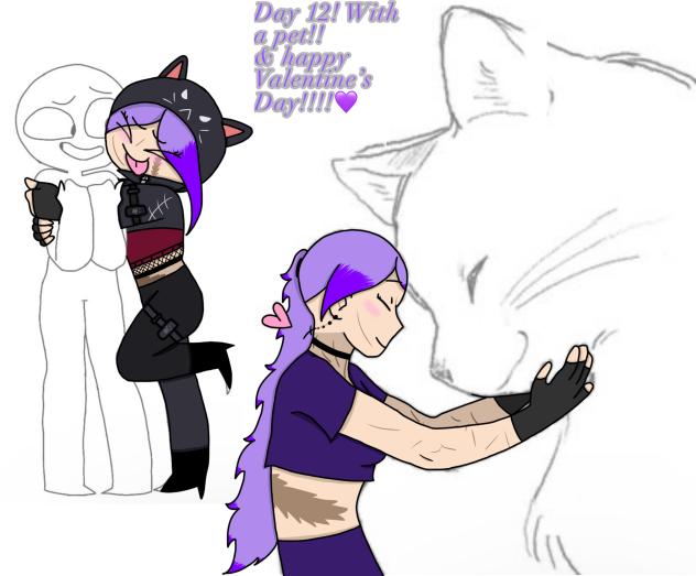 Day 12!! With a pet!!