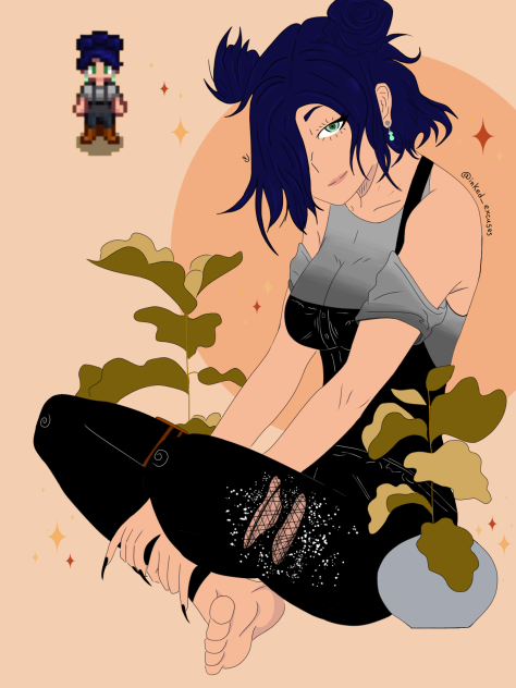 Airashi and her plant children