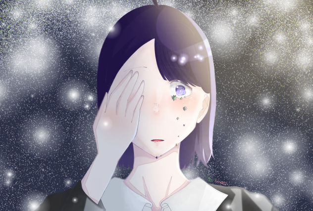 #奇少女へ塗り絵