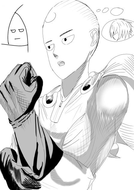 Tried Saitama (Caped Baldy)