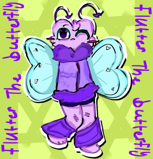 FLUTTER THE BUTTERFLY from dandy’s world