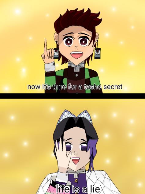 a kny meme. inspired by imcool