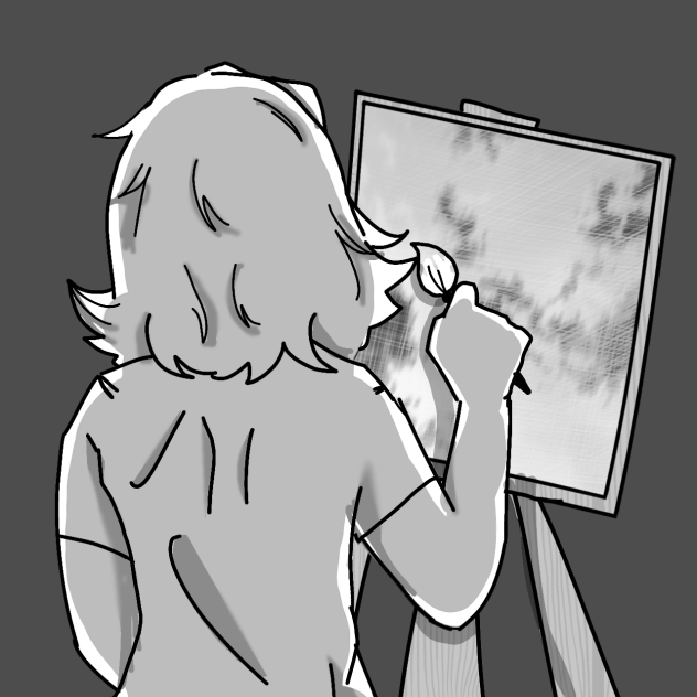 I'll paint the sky pretty for you