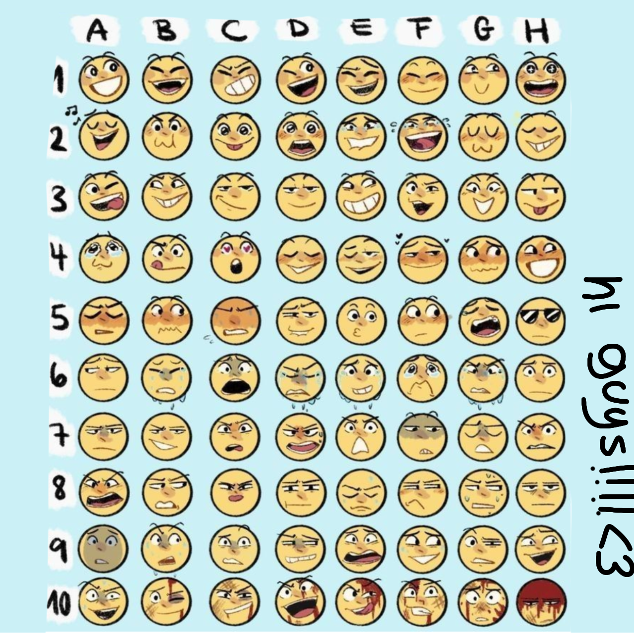 emotion challenge - ibisPaint