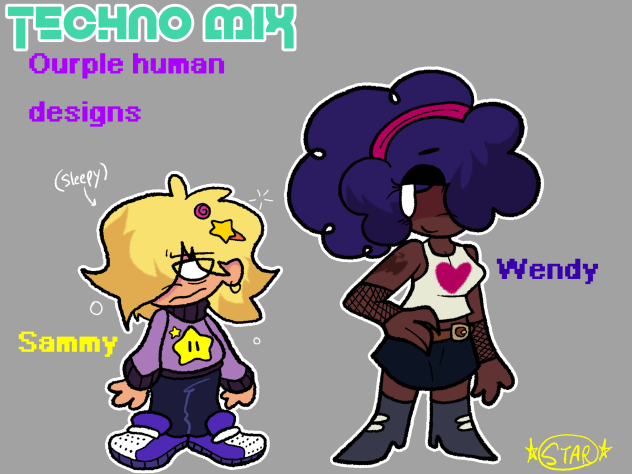 Techno mix “Ourple human Design”