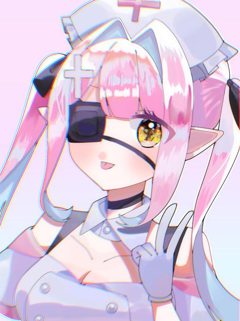 眼帯ナースさん