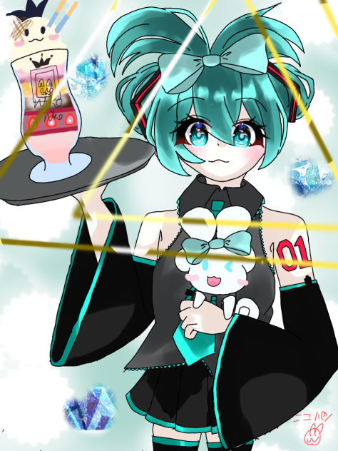 世界の可愛い女王様！シナモンミクちゃん✨