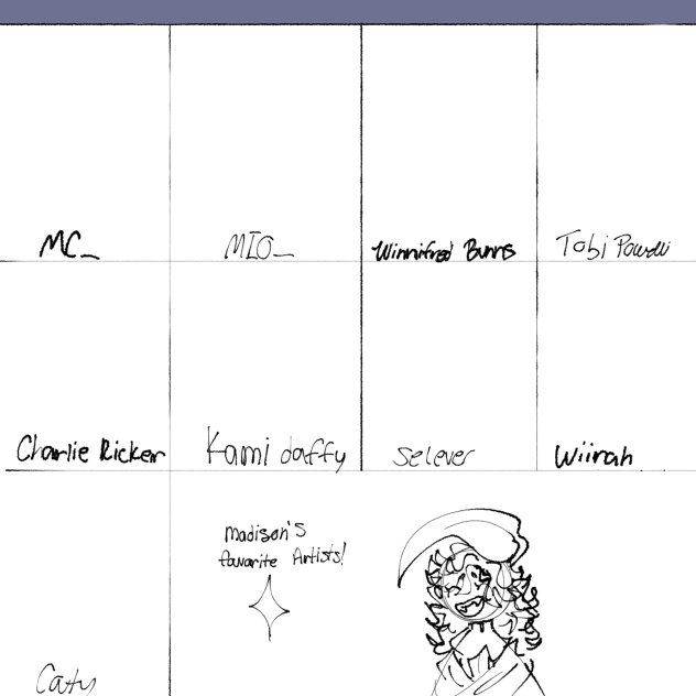 Favorite artists!