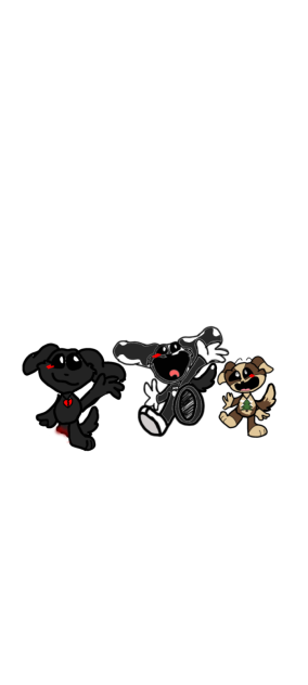 my dogs as smiling critters