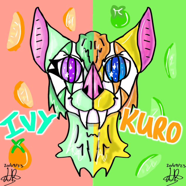Kuro and Ivy badges!