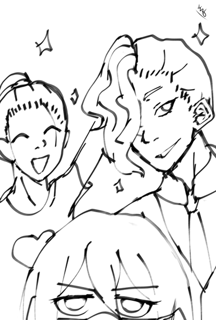 Wip of some of my OC's