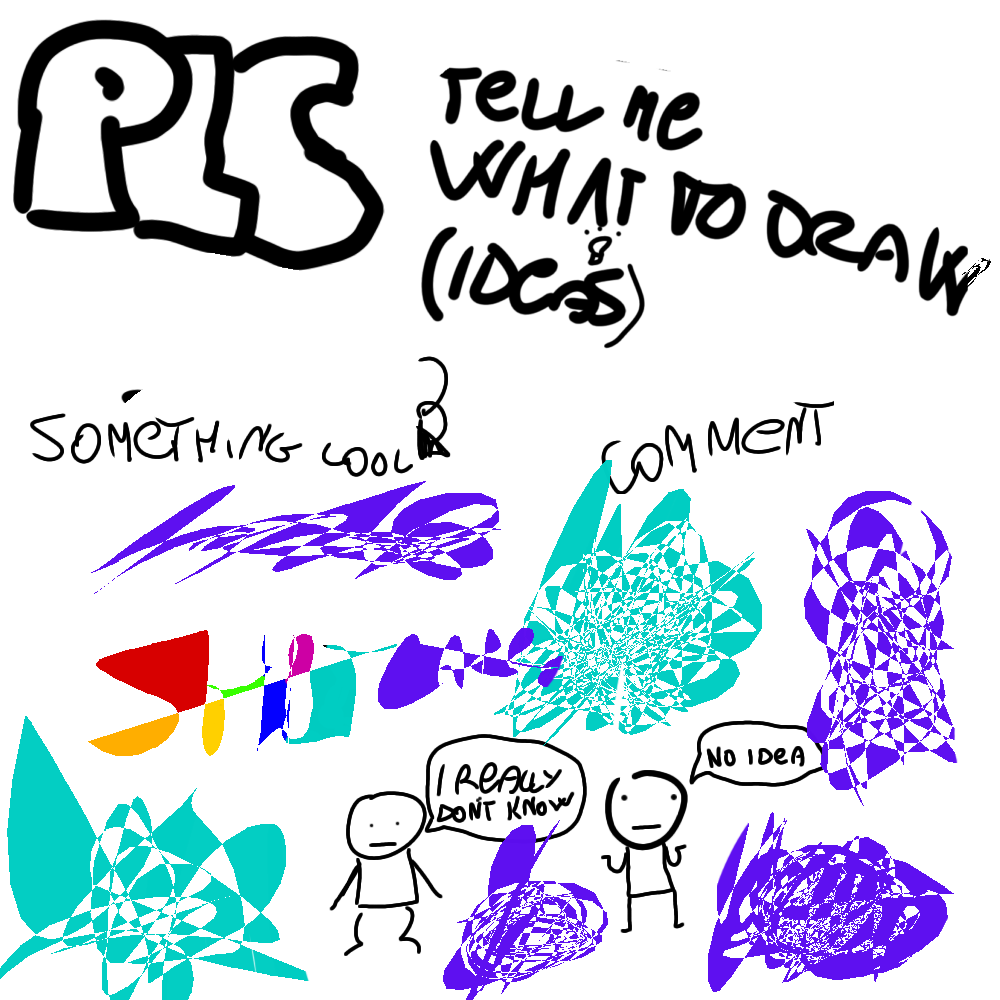 pls tell me what to draw - ibisPaint