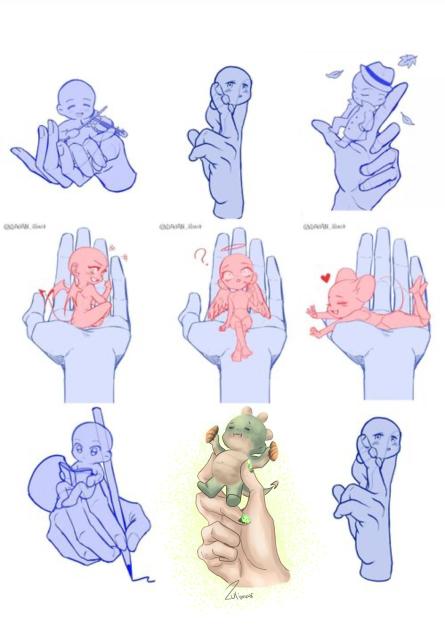 Oc on hand collab 🧑‍🎤🦎