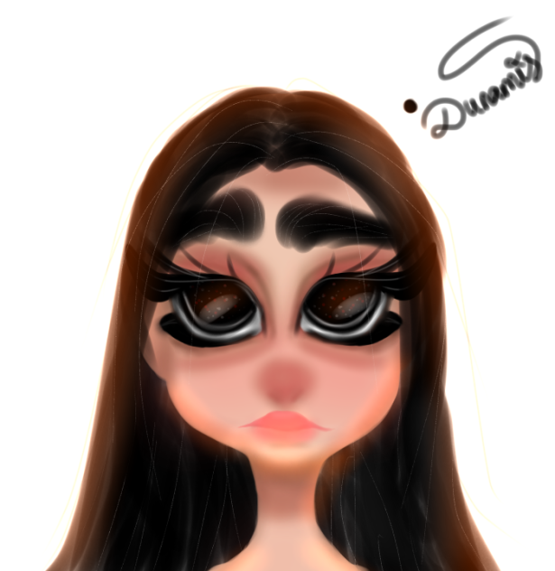 Drawing a face, In my art style