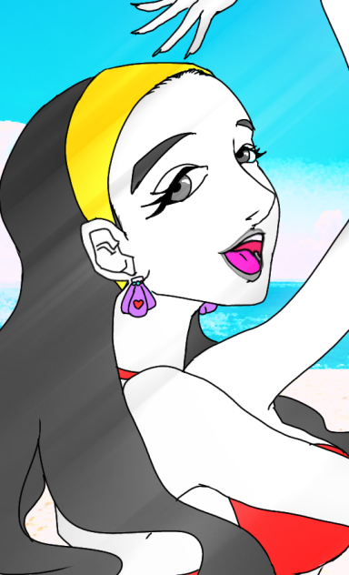 夏の女王ラド夫人