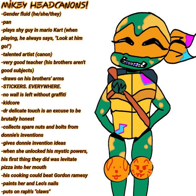 Mikey Headcanons!