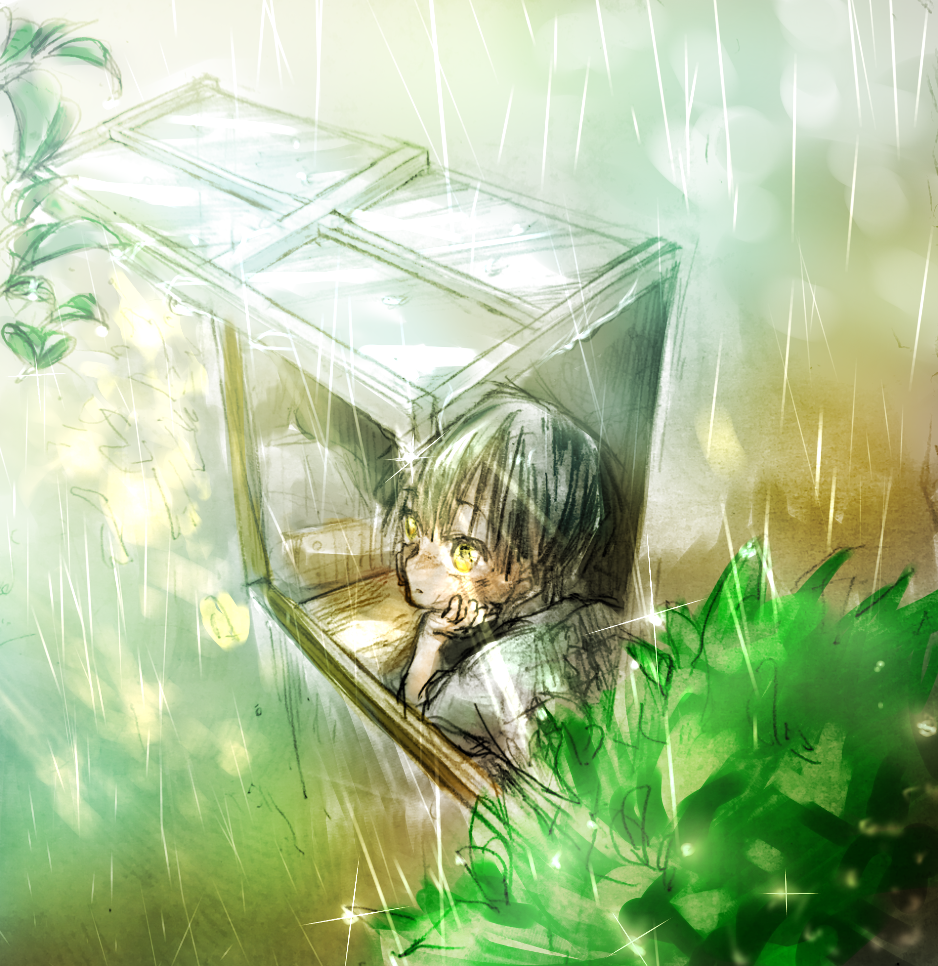 天気雨 Ibispaint
