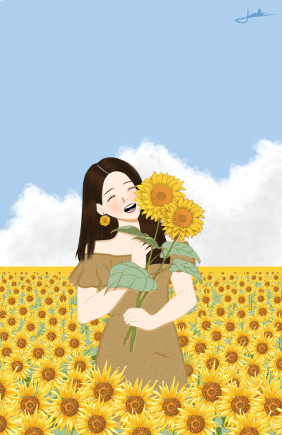 Vive como un girasol,sigue tu propia luz