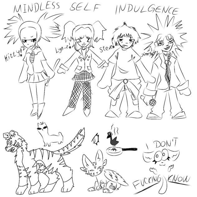 Sketchbook doodles - MSI !