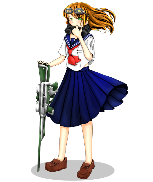 無題 線画 塗らせていただきました