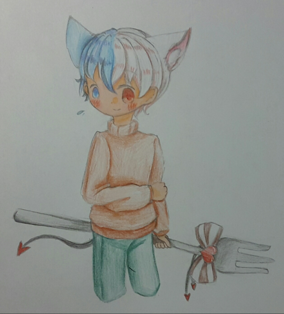 악마냥이!(반은 평상시, 반은 폭주)-이불님