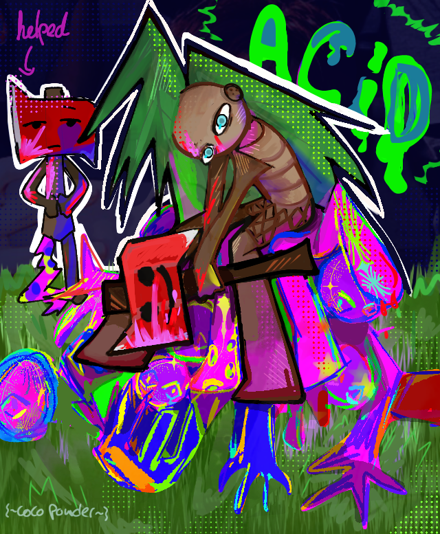 Acid fanart (I LOVE HIMMM) - ibisPaint