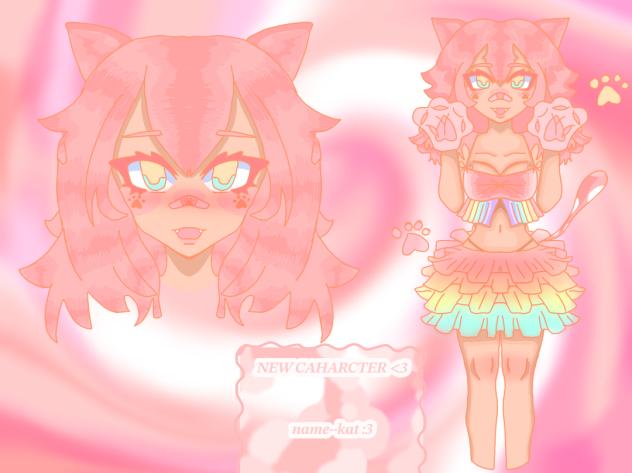 NEW CHARACTER - KAT 💖 - ibisPaint
