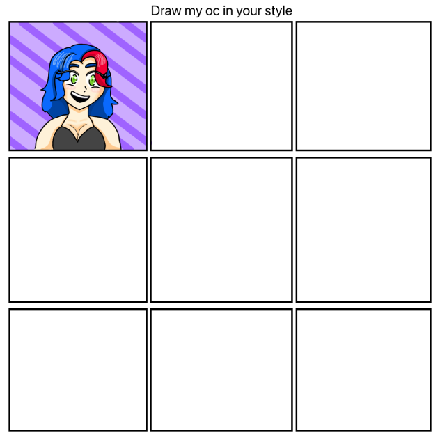 Draw my oc in your art style
