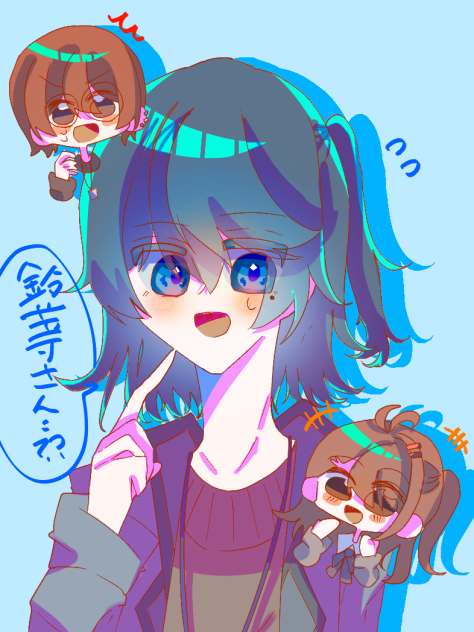 ハーフアップ草太さん