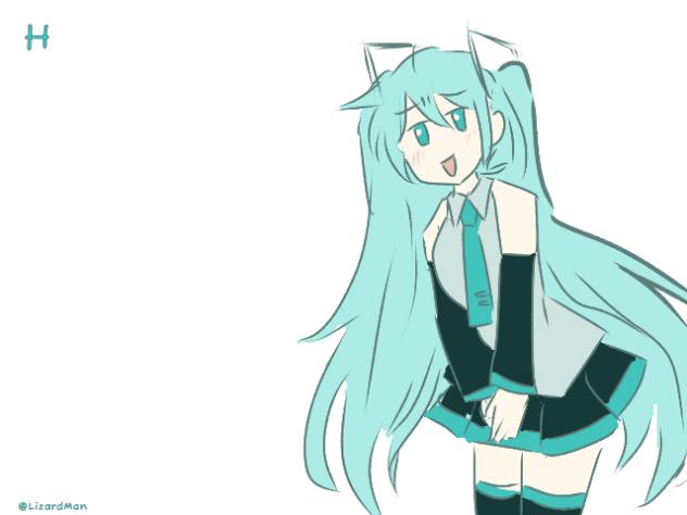 Miku has a message for you