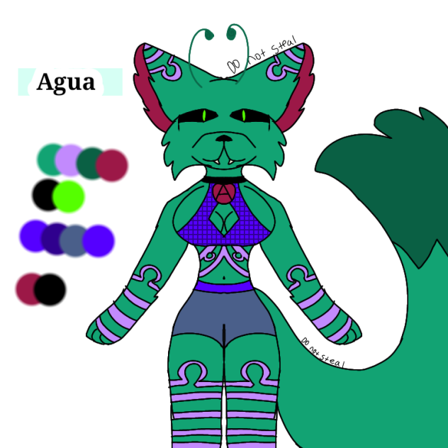 charecter design for Aqua.