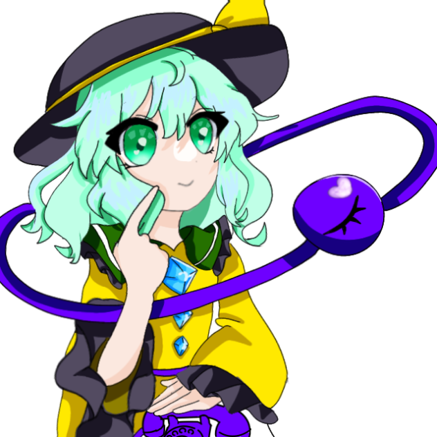 ちょっとクネクネするこいし