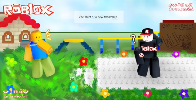 The start of a new friendship.