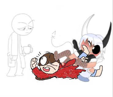 fight collab - ibisPaint