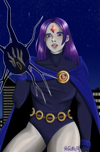 Raven from Teen Titans🐦‍⬛