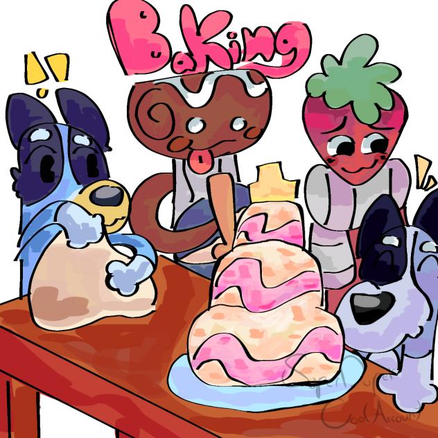 Baking cakes 🍰 - ibisPaint