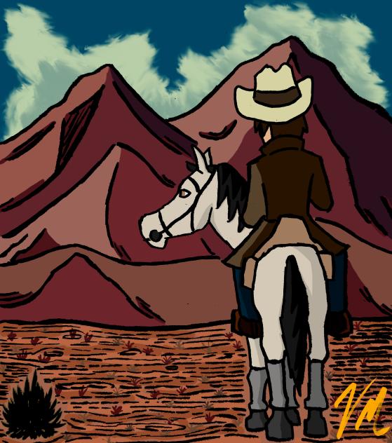 Dusty Trails and Scarlet Peaks