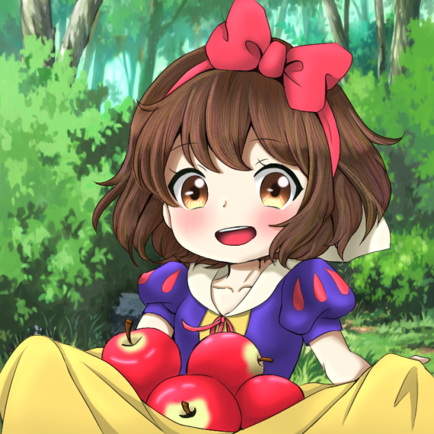 幼女白雪姫【線画】