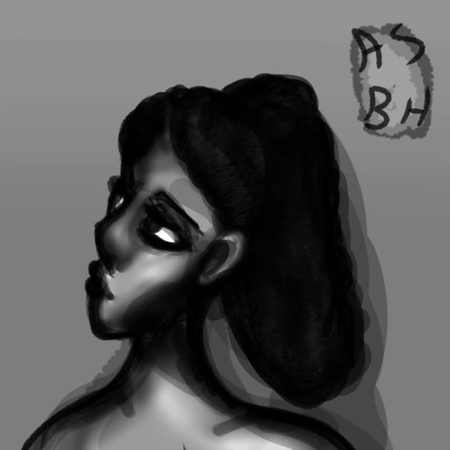 Realism picture grayscale