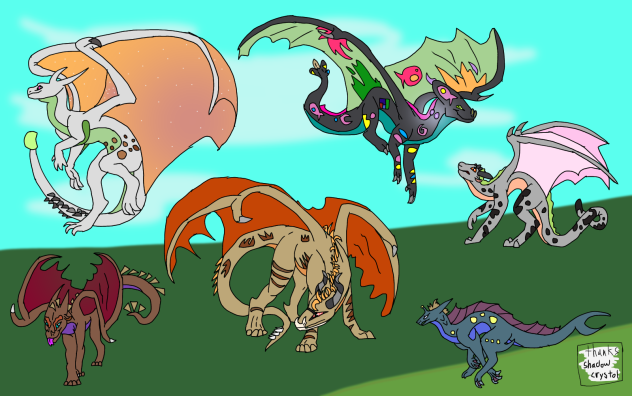 Random Piltex dragons