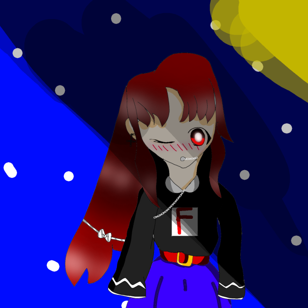 the flame girl - ibisPaint