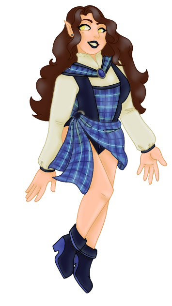 Scottish Superhero (Based on Me)