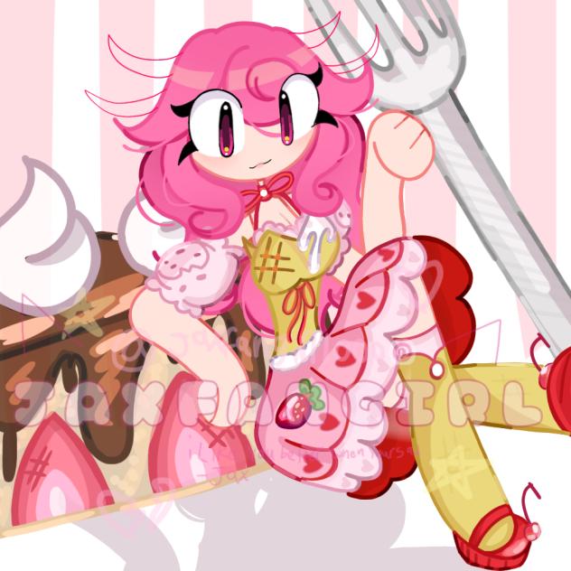 🍰🍴ogs know this isn't a new oc 🤠✋️